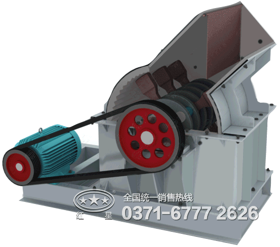 錘式破碎機(jī)3d結(jié)構(gòu)工作原理 錘式破碎機(jī)3d結(jié)構(gòu)工作原理